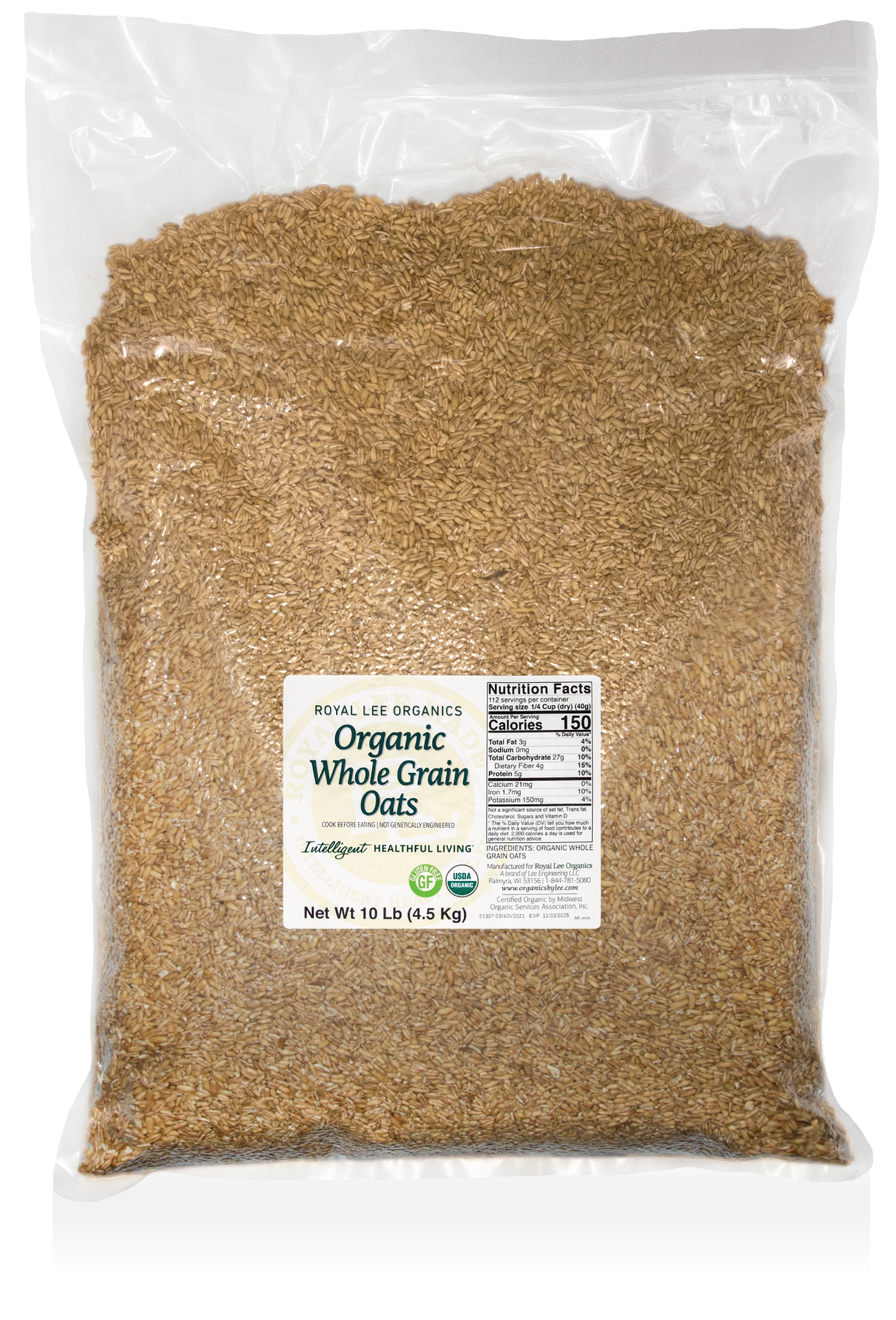 Oat Groats, 1 - 10lb. Bag