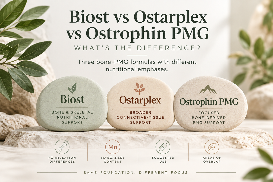 Biost vs Ostarplex vs Ostrophin PMG: What’s the Difference?