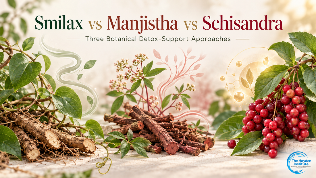 Smilax vs Manjistha vs Schisandra: How Three Detox-Support Herbs Differ