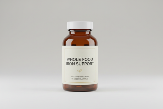 Supporting Iron Levels: Iron Bisglycinate vs Whole-Food Iron Supplements